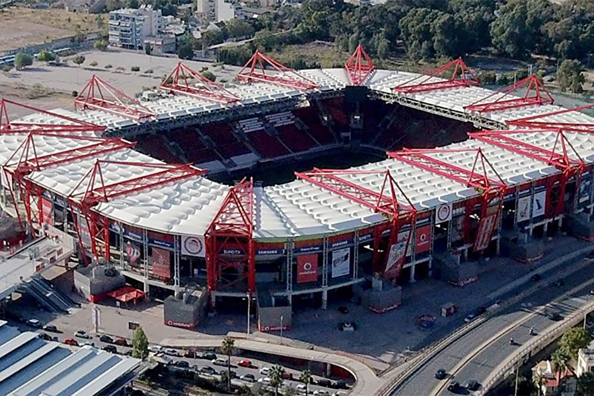 ΠΑΕ Ολυμπιακός Γήπεδο Καραϊσκάκη- Olympiacos FC Karaiskakis Stadium- Thelcon